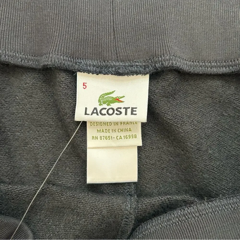 Lacoste Sweatpants Joggers Black Large (Size 5)